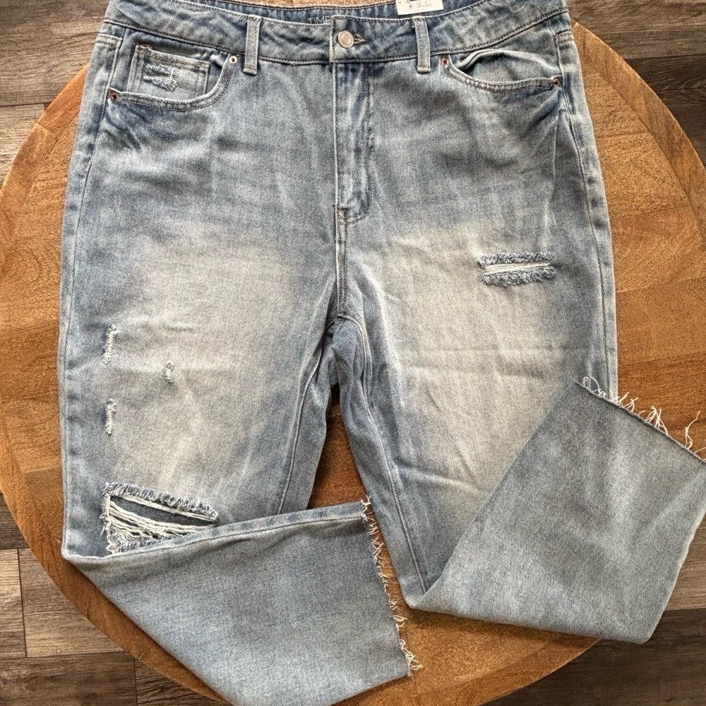 Time and Tru Blue High Rise jeans Size 18 - Picture 3 of 10